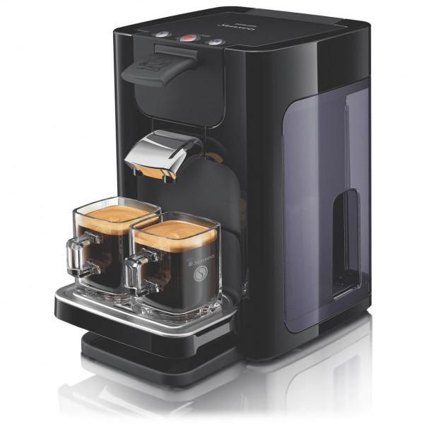 Philips Senseo Quadrante HD7860/60 Kaffeepadmaschine, Schwarz