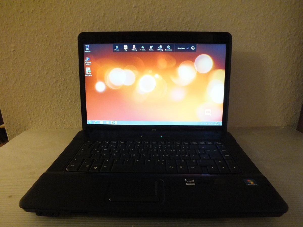 HP Compaq 615, 15,6 Notebook 2 GB RAM, 1600 GB ATI 3200, Windows 7