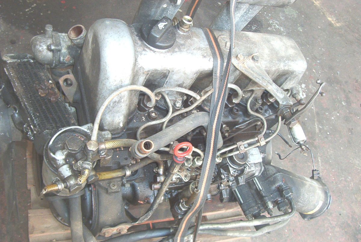 Dieselmotor 240 D (W616) aus 307 gute Kompression 21 23 bar