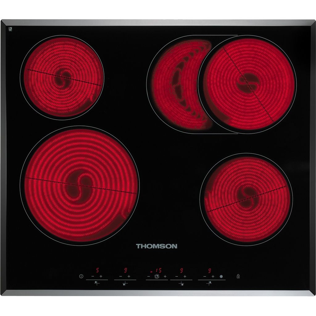 Thomson Glaskeramik Kochfeld 4 Zonen (1 erweiterbar) CKT620FD CKT620FD