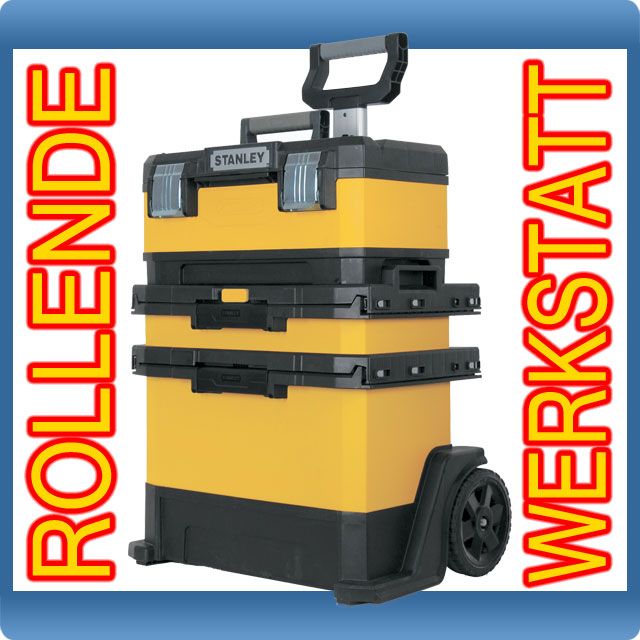 STANLEY ROLLENDE WERKSTATT 95 621 MOBILE WERKZEUG BOX KISTE KFZ