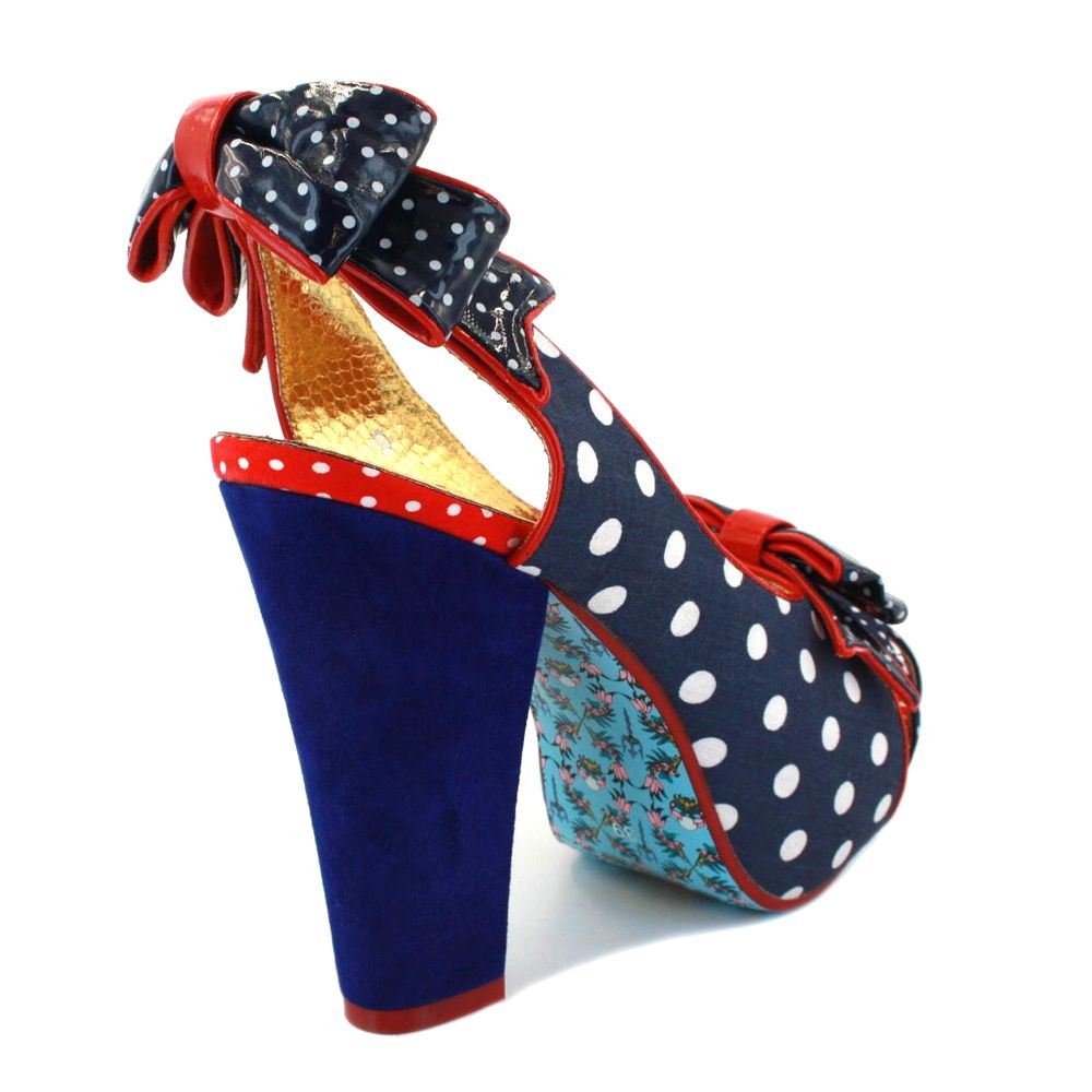 Irregular Choice Aphrodite Marine Weiß