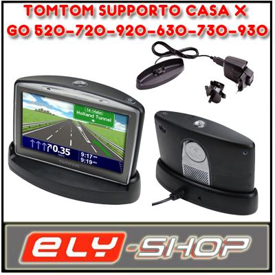 TOMTOM GO 520 720 920 530 630 SUPPORTO CASA AGGIUNTIVO