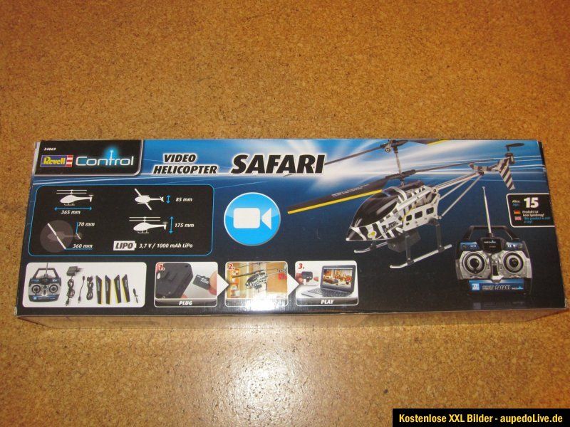 Revell helicopter Video Helicopter SAFARI Revell Control Helikopter