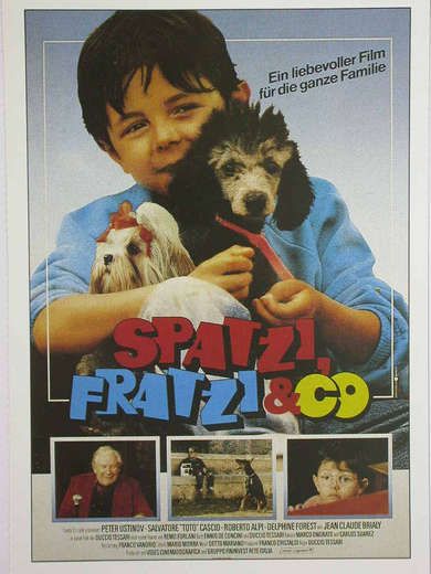 Cinema 634= Filmkarte, Spatzi & Fratzi mit Peter Ustinov + Roberto