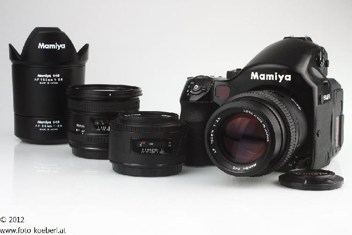 MAMIYA 645 AFD II SET mit Mamiya ZD BACK DIGITAL BACK