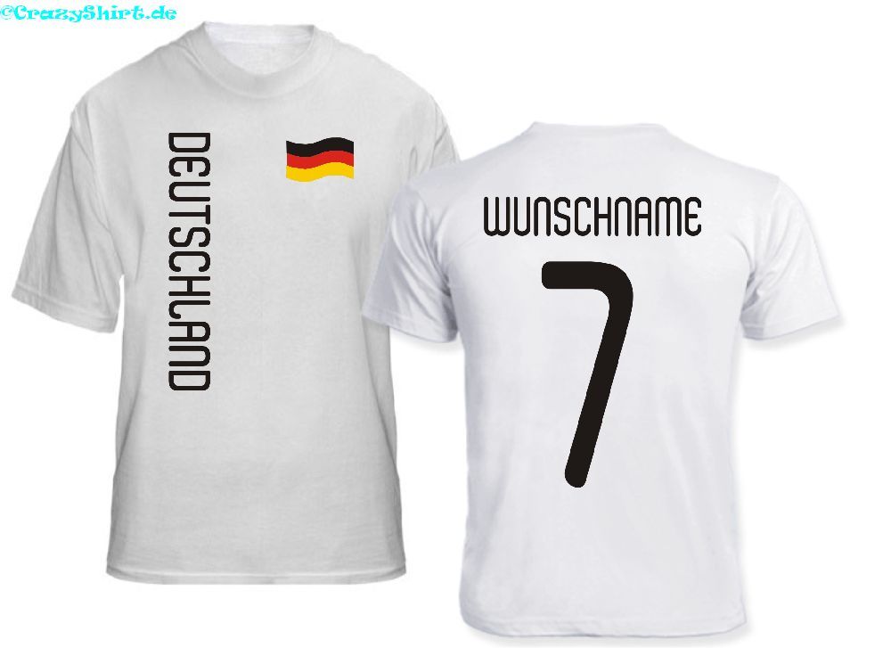 Shirt Deutschland FanShirt EM WM Fußball NEU S M L XL XXL XXXL