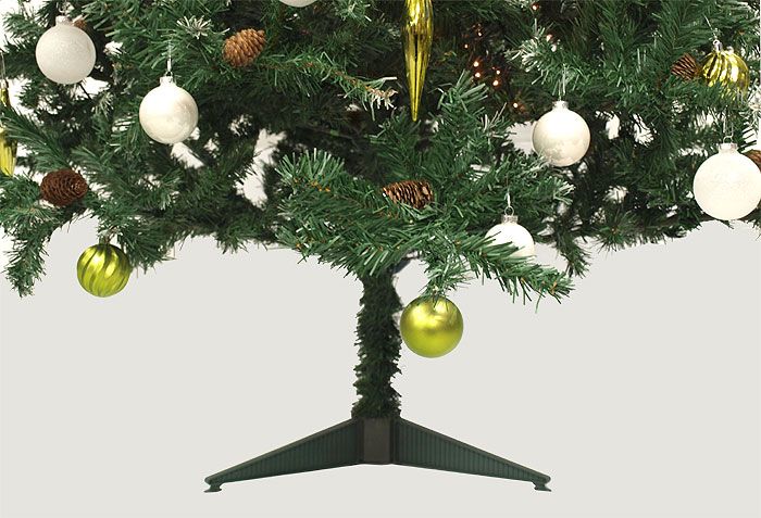 KÜNSTLICHER WEIHNACHTSBAUM 670 SPITZEN 210CM TANNENBAUM TANNENZAPFEN