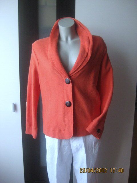 GERRY WEBER Exklusiv Kurz Blazer,Strickjacke Wool Gr.44 w.neu