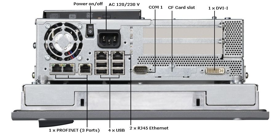 SIEMENS SimaticPanel PC677(AC) 15 Touch 6AV7871 0BB20 1AC0 war als