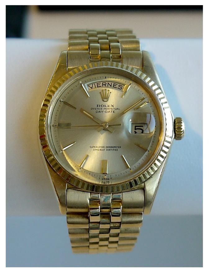 ROLEX DAY DATE VINTAGE 18k GOLD, Ref. 1803 von 1967 ★ UNBEDINGT