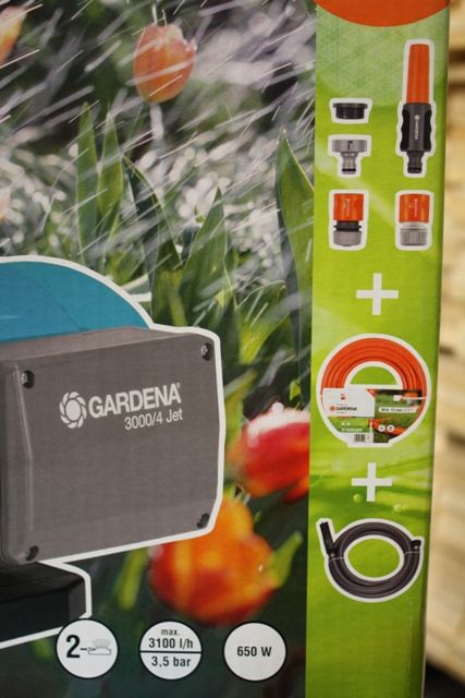 GARDENA Gartenpumpen Set 3000/4 Jet NEU/OVP