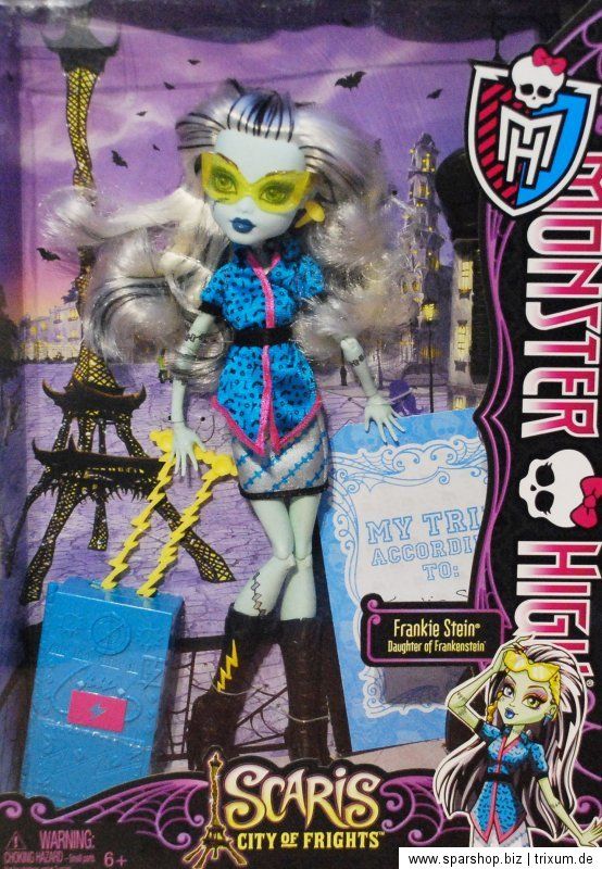 Monster High Scaris Y7655 Clawdeen Rochelle Frankie Stein Skelita