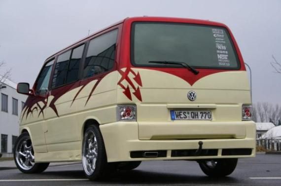 VW T4 Heckstoßstange Heckschürze RS Design