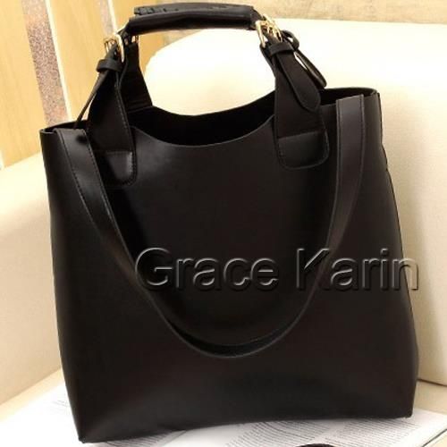 Vintage Tote Henkeltasche Groß Shopper Elegant Tragetasche Hobo