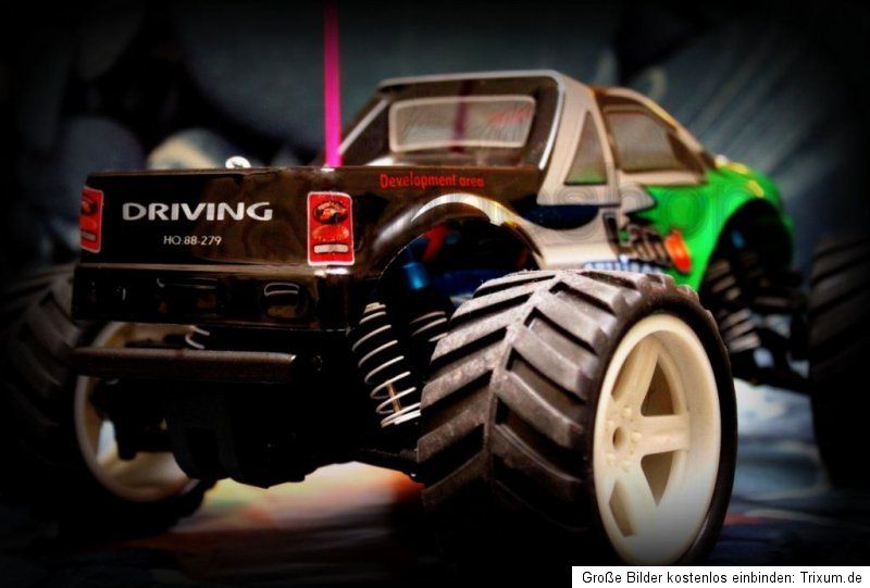 Huanqi HQ710 High Speed MonsterTruck 50 60km/h RC Rock Modellbau Car