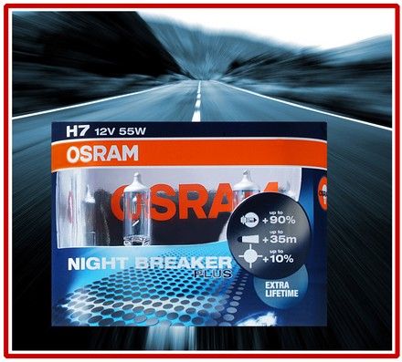 Osram H7 NightBreaker Night Breaker PLUS H7 +90% DuoPack (2 Stück