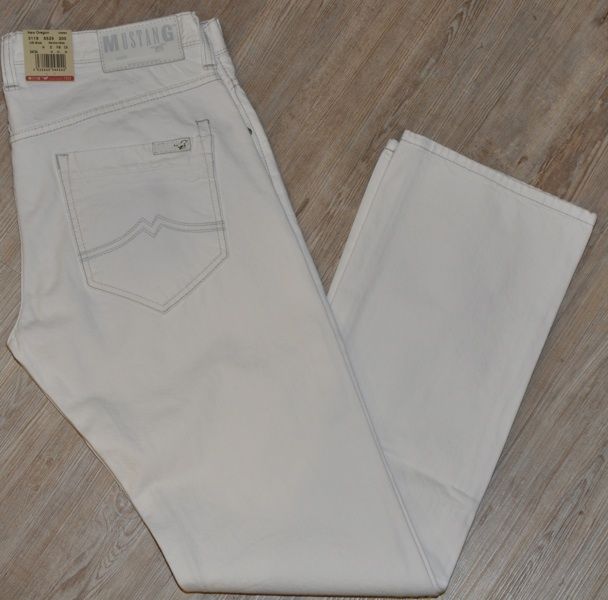 MUSTANG Jeans 3119 New Oregon Slim Fit Neu 200 weiss