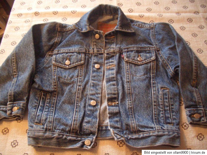 LEVIS*** Klassische ***KULT*** Kinder Jeans Jacke Gr. 116