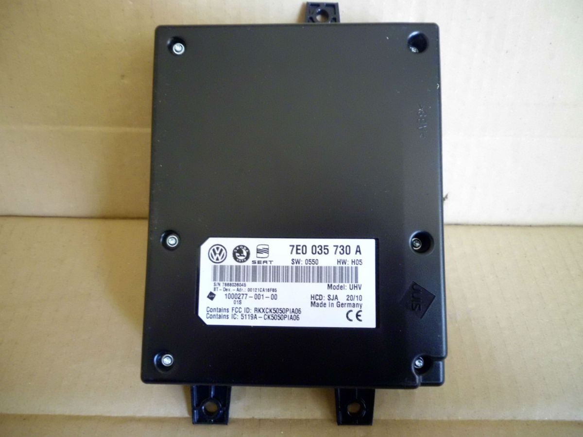 VW Interfacebox Bluetooth UHV 7E0 035 730 A 7E0035730 7E0035730A UMTS