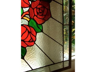 Glasfenster Tiffany 56x87 Tiffany Fenster/Bleiverglasung/Fenster