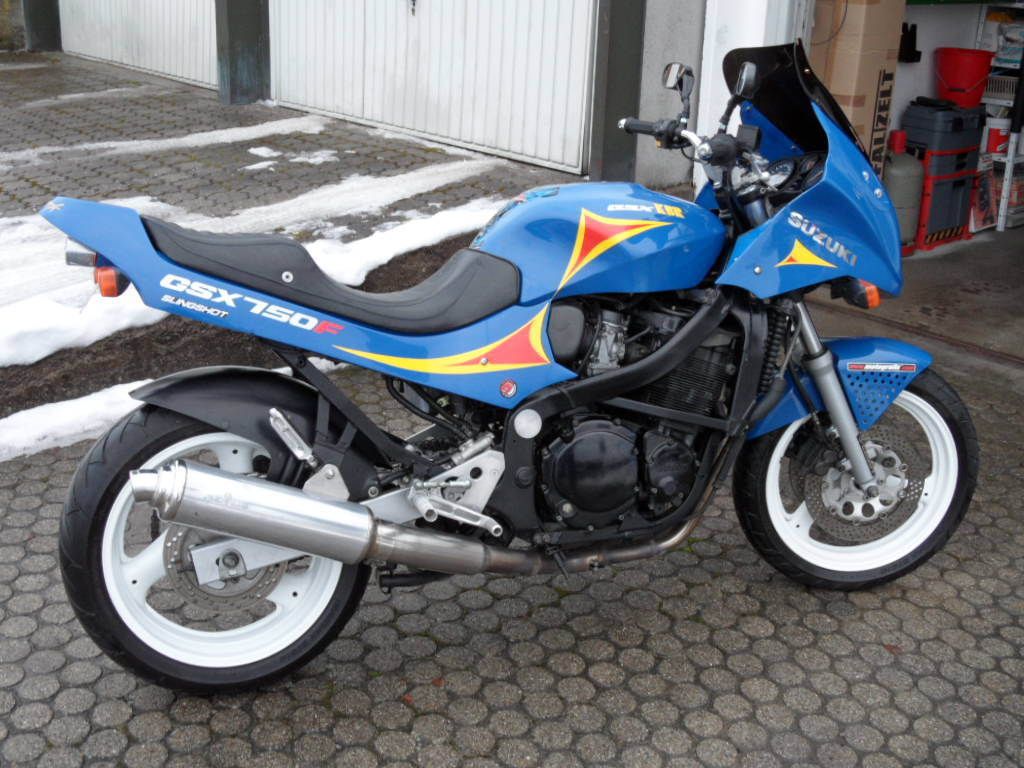 Suzuki GSX 750 F, KBR, Shark, Superbike, Streetfighter, Selten