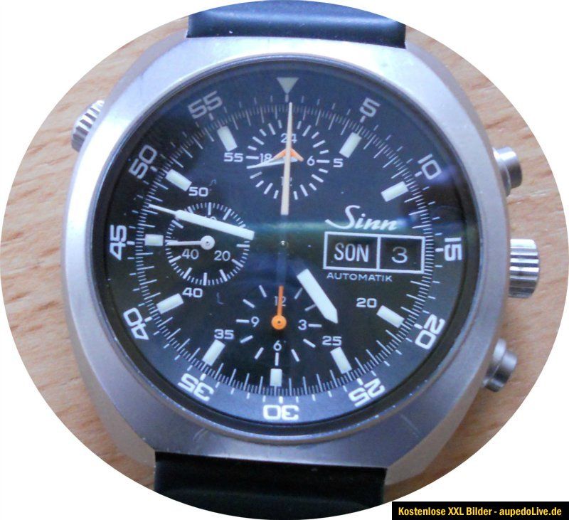 Sinn 142St Weltzeitchronograph Lemania 5100 Space Chronograph