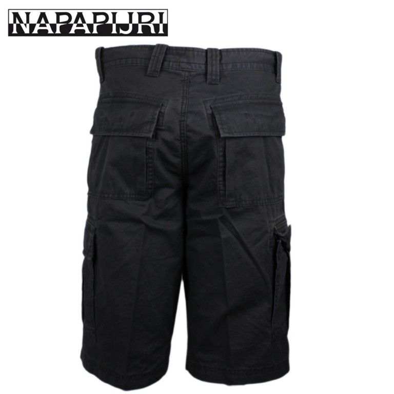 Napapijri Shorts Bermudas washed schwarz black Gr. 31 32 33 34 36 38