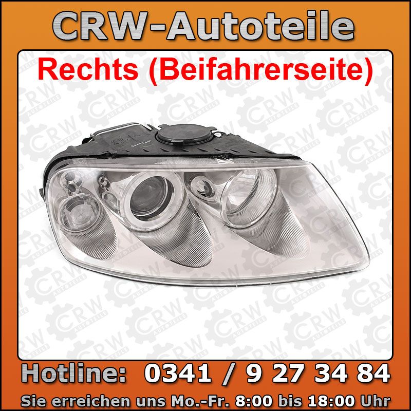 TOP Scheinwerfer rechts VW Touareg I 1 Typ 7L Bj 02 07 Depo nicht fuer