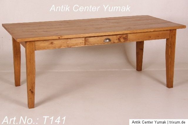 Tisch Esstisch Gesindetisch Tafel Schreibtisch Eiche Landhaus Antik