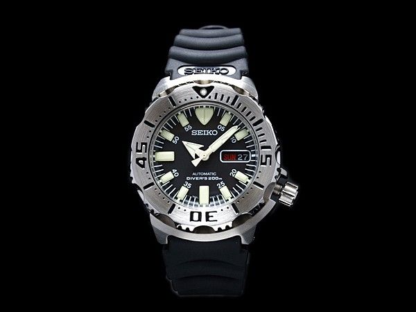 SEIKO Scuba Divers SKX779K3 Uhr Black Monster Automatik Taucheruhr