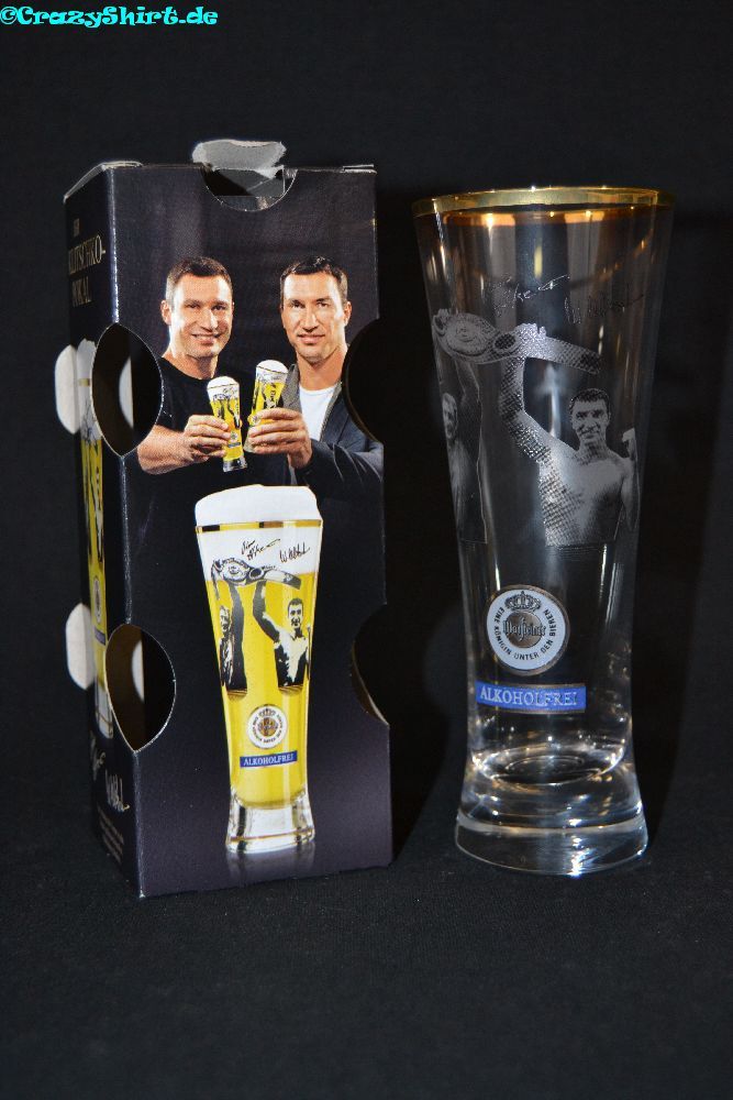 Glas KLITSCHKO Pokal NEU limitiert WARSTEINER