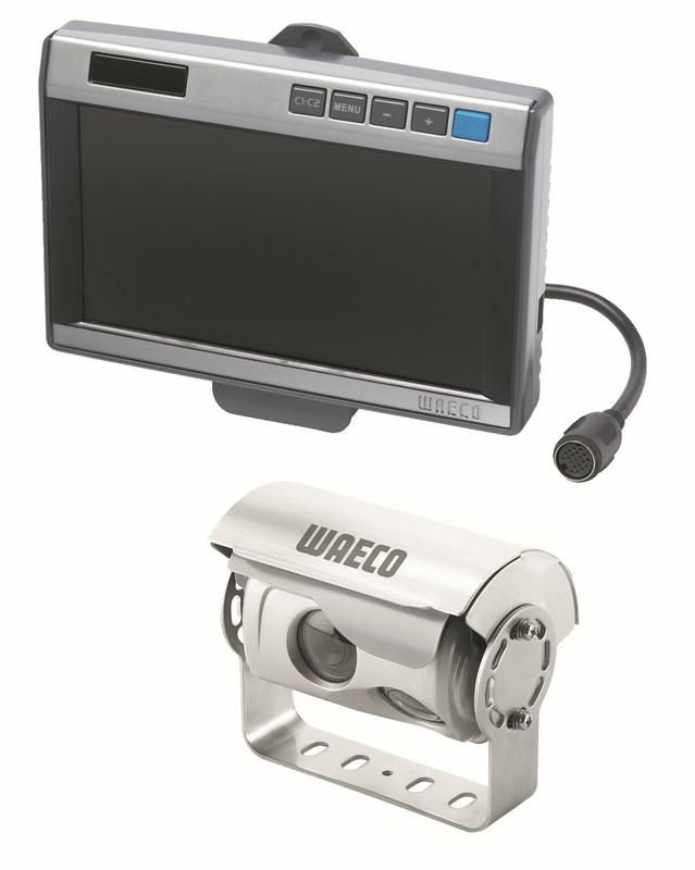 WAECO RVS 790 RÜCKFAHRKAMERA MIT 7 LCD MONITOR RÜCKFAHRVIDEO NEU