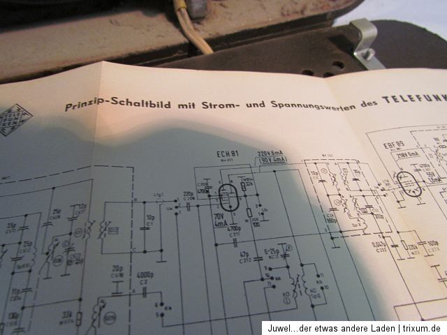 Telefunken Gavotte 1153 Vintage Rundfunkempfänger, guter Zustand