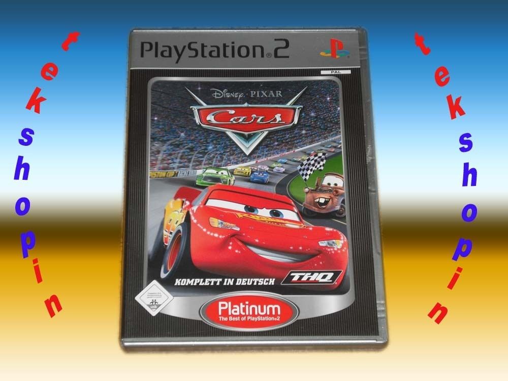 PS2   Disney Pixar Cars ** Playstation 2 Kinder Spiel