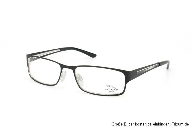 Brille Jaguar 33549 767 Schwarz Brillenfassung Brillengestell Neu