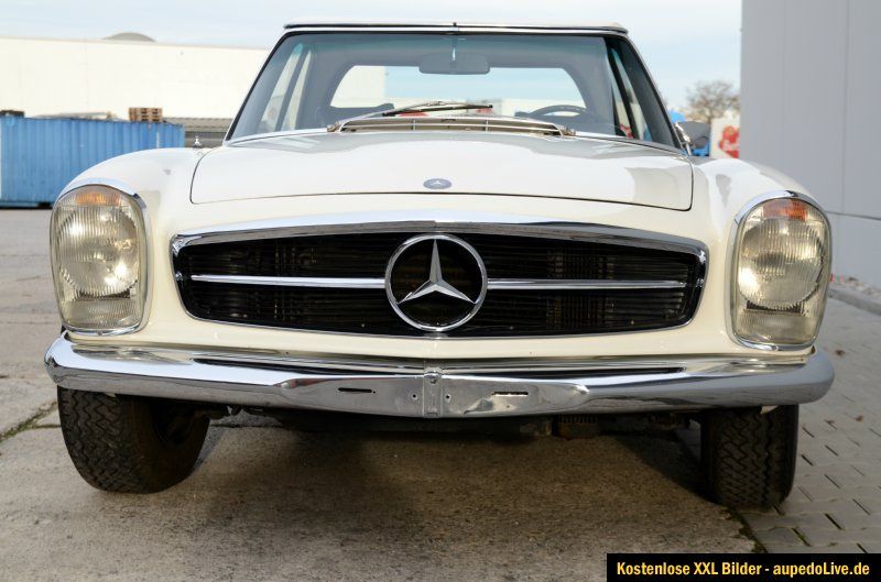 Mercedes Benz 280 SL Pagode, Klima, 4 Gang, Bj.70, §21 neu, § 23 neu