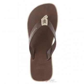 Havaianas Sandale Zehentrenner Urban Premium   Braun