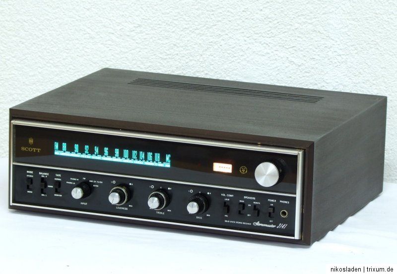 Scott Stereomaster 3141 * 60er Jahre Receiver Rarität im Bestzustand