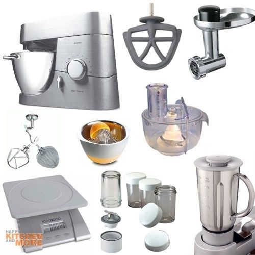 Kenwood Titanium Chef Kuechenmaschine KM 013 Mega Paket KM010