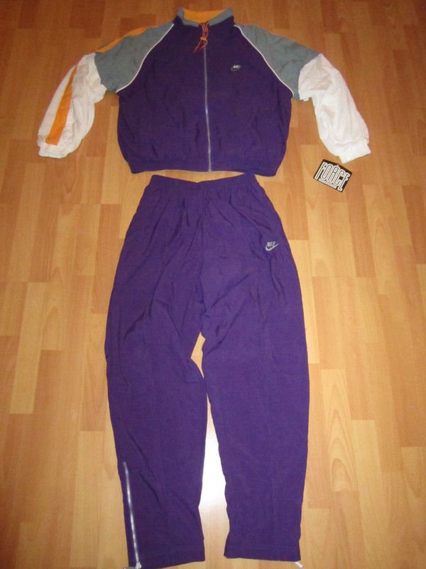 Nike Force Trainingsanzug Jogginganzug Trainingsuit Basketball Vintage