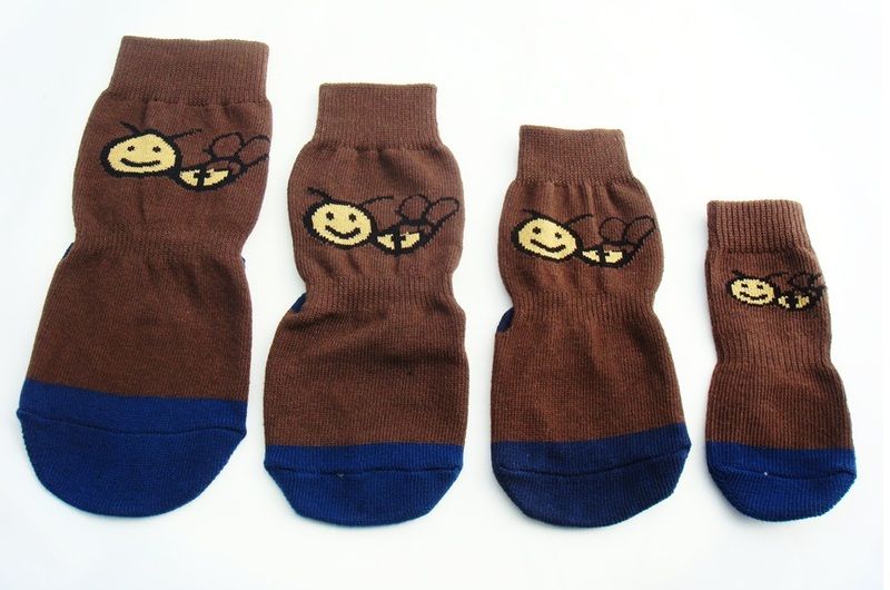 XXXL grosse Hundesocken Anti Rutsch Socken BROWNY Labrador