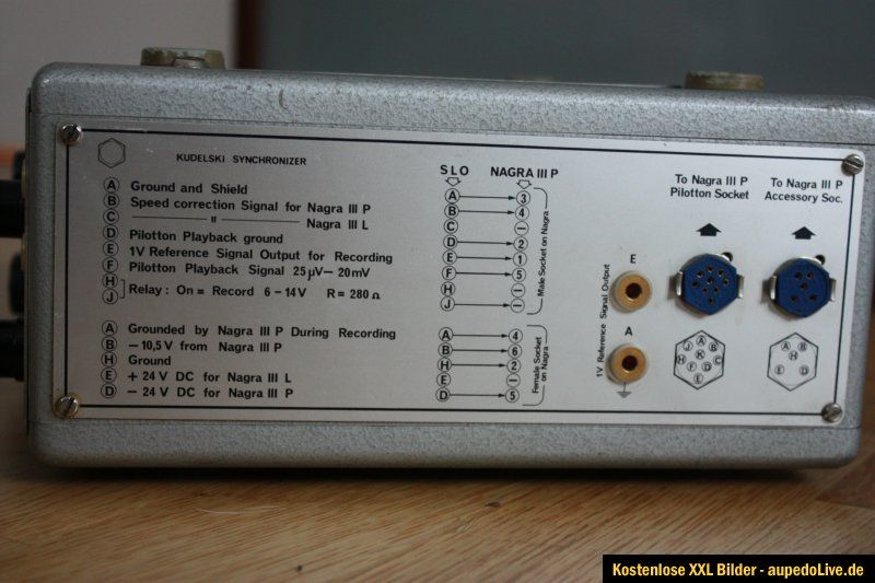 Nagra Kudelski SLO Synchronizer Nr. 989