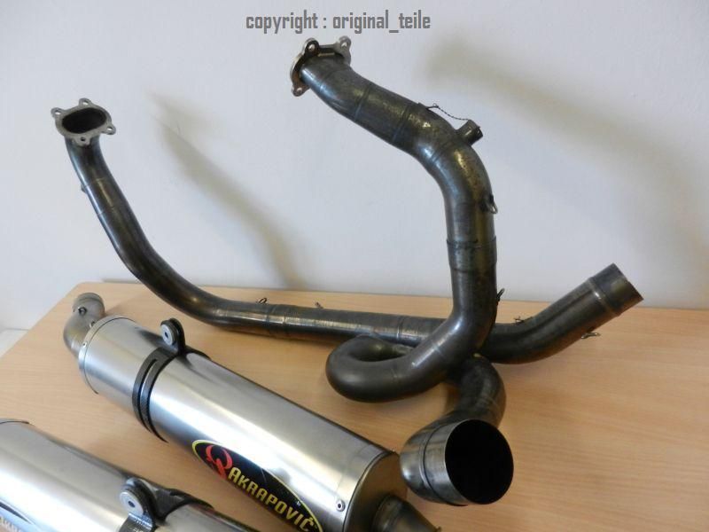 Akrapovic Aprilia RSV 1000 R & Tuono 2004 2006 Komplettanlage Auspuff