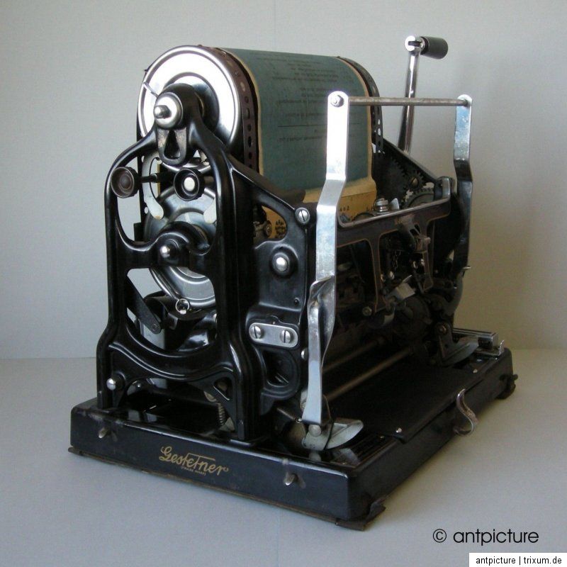 Kopiermaschine Gestetner London Rotary Cyclostyle Nr. 6 um ca 1912