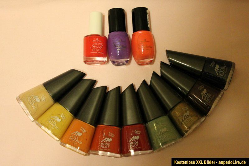 12tlg. Marken Nagellack Kosmetik Set Manhattan und essence NEU