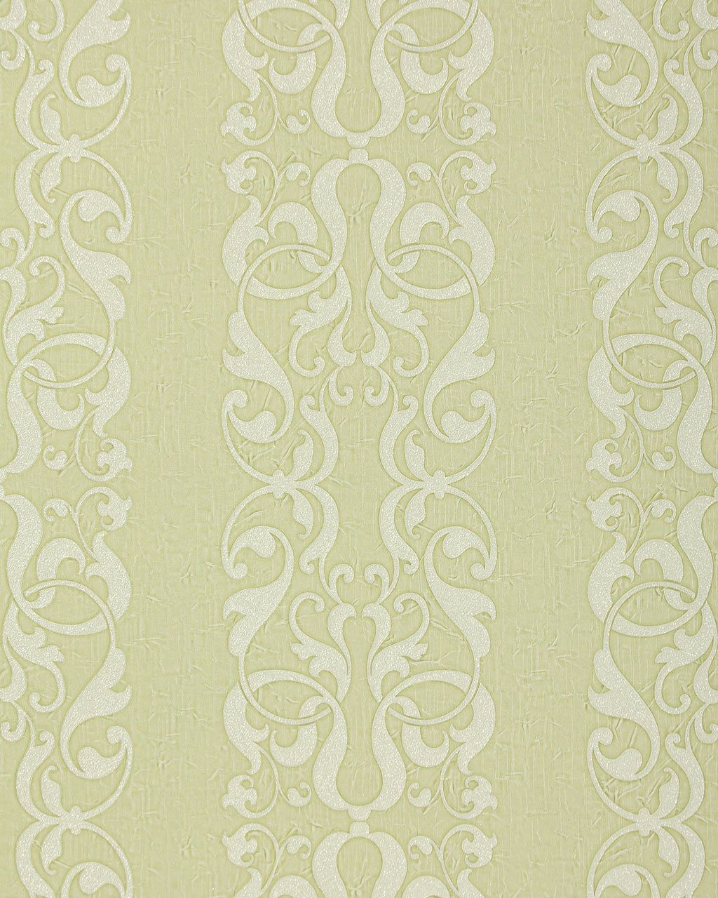 EDEM 829 28 Barock Streifen Tapete Damask Muster grün beige hell