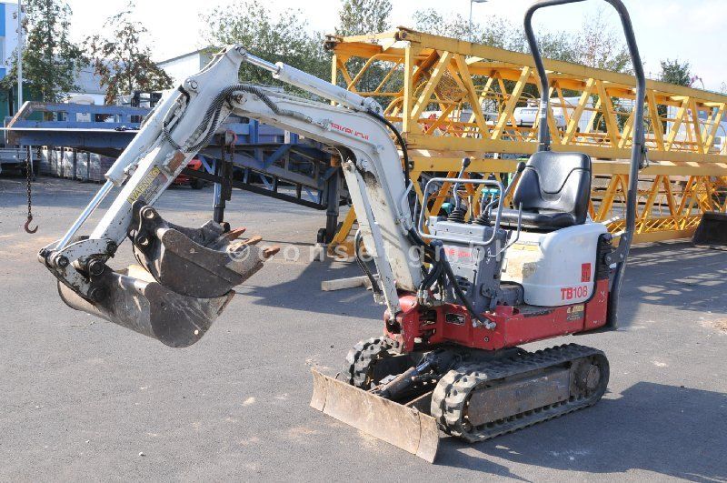 TAKEUCHI TB108 Minibagger Microbagger BJ 2007 nur 1250 h Verstellfahrw