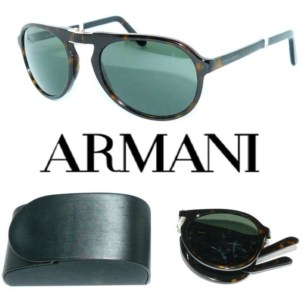 GIORGIO ARMANI SONNENBRILLE GA 835 S ORIGINAL FALTBRILLE HAVANNA PANTO