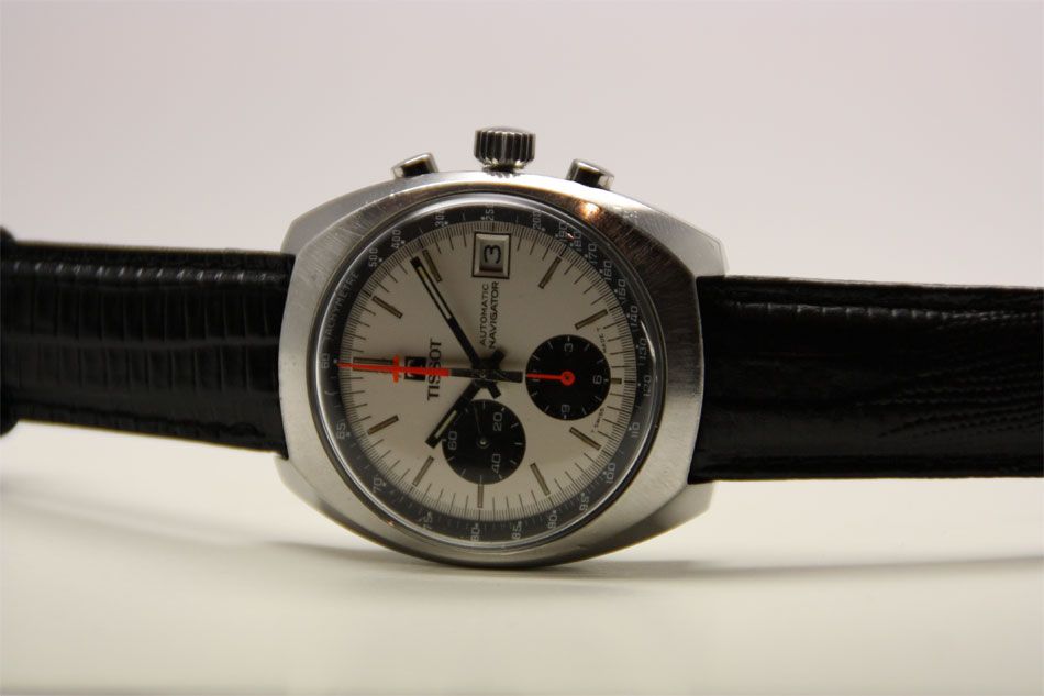 SELTEN TISSOT Navigator Chronograph Lemania 1341